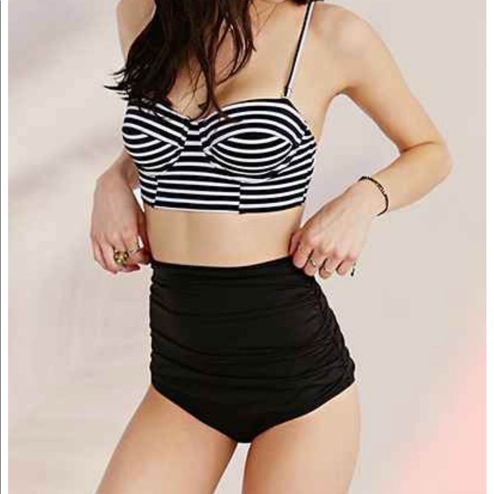 urban outfitters high waisted bikini bottom